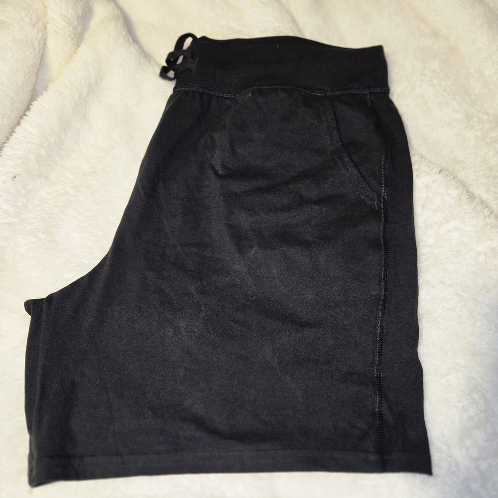 NWOT Hanes Black Comfort Shorts
